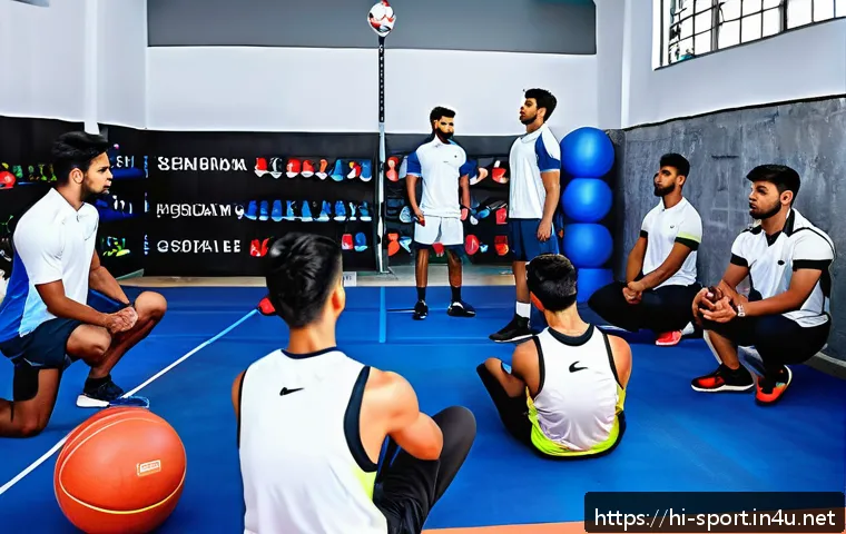 생활체육지도사 자격증 취득 가이드 - A professional lifestyle sports coach training session in an accredited Indian institute, showing a ...